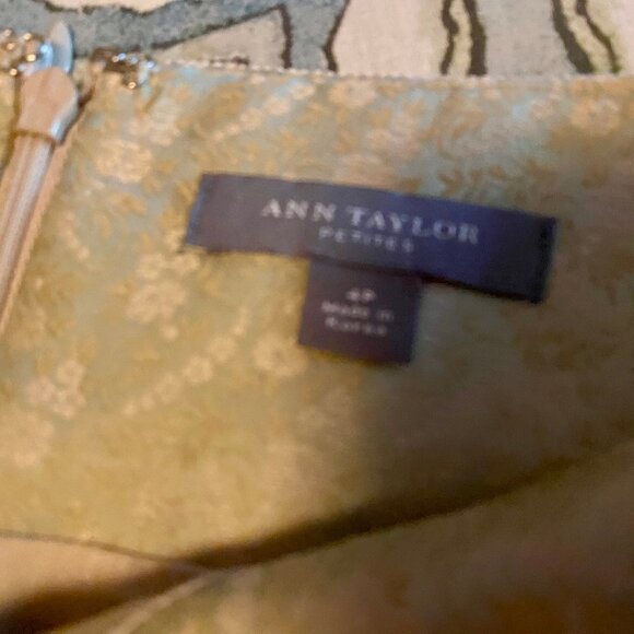 Brocade grosgrain trim Ann Taylor Skirt - Picture 5 of 6